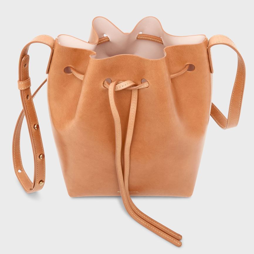 Women's Mansur Gavriel Mini Bucket Bags Light Brown | AU 8741VF